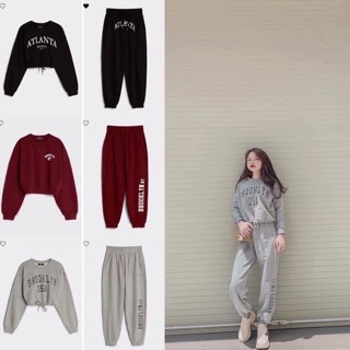 SET NỈ CROPTOP BROOKLYN