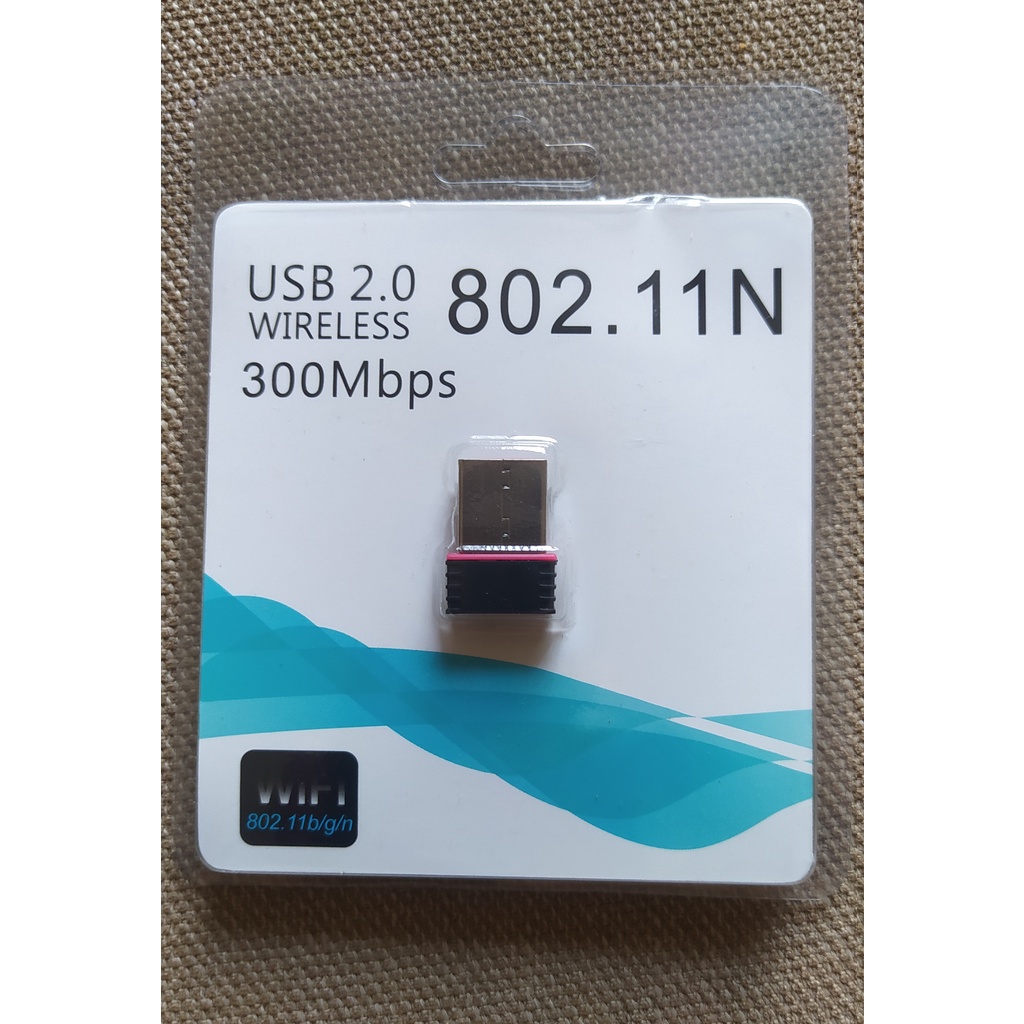 USB Wifi 802.11N tốc độ truyền 300Mbps nhỏ gọn tiện lợi dùng cho laptop, PC, máy tính