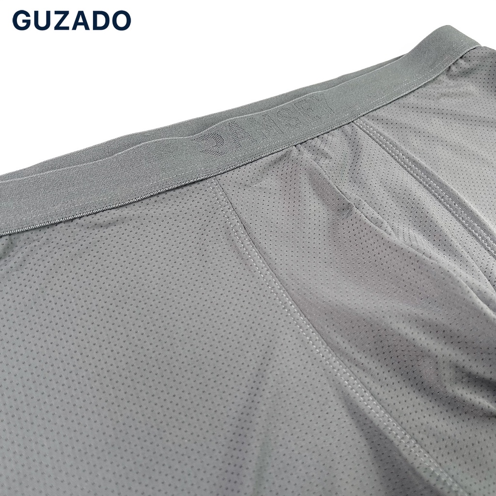 Quần Boxer nam Guzado Chất Lạnh Thoáng Khí,Thấm Hút Mồ Hôi Cực Tốt RA702