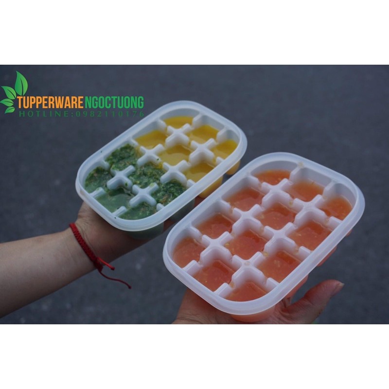 Khay đá có nắp Tupperware ICE CUBE