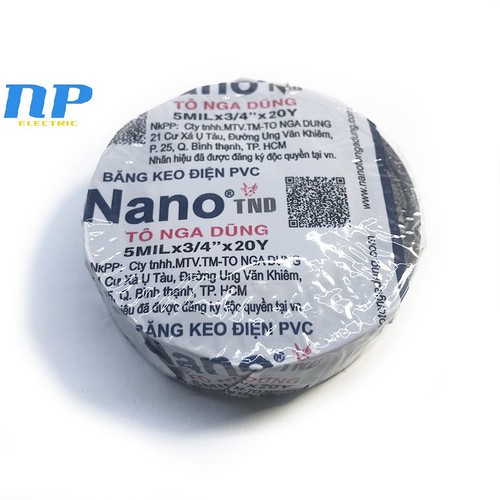 Băng keo điện Nano dày 20 yard