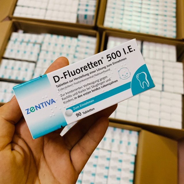 vitamin D fluoretten 500ie Nội Địa Đức
