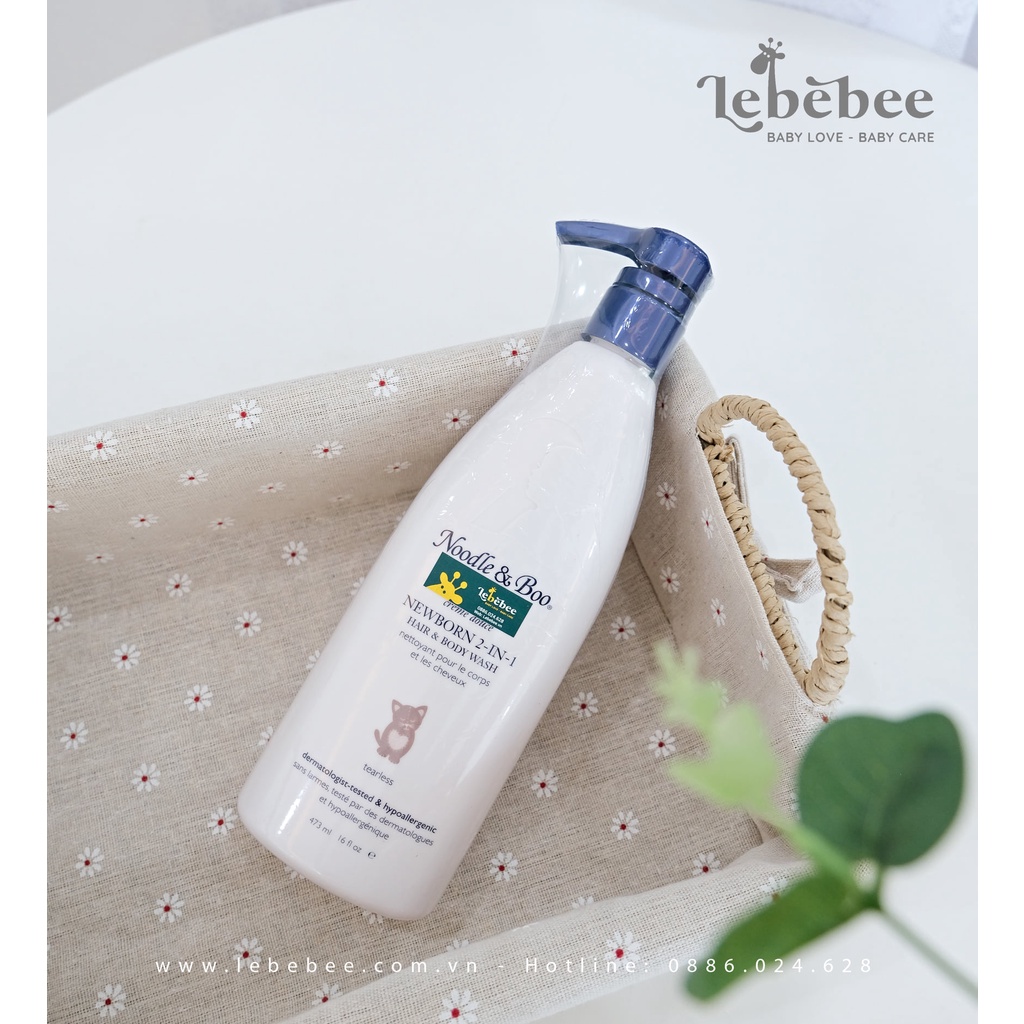 Lotion dưỡng da cho bé từ sơ sinh Noodle Boo ( 473ml)