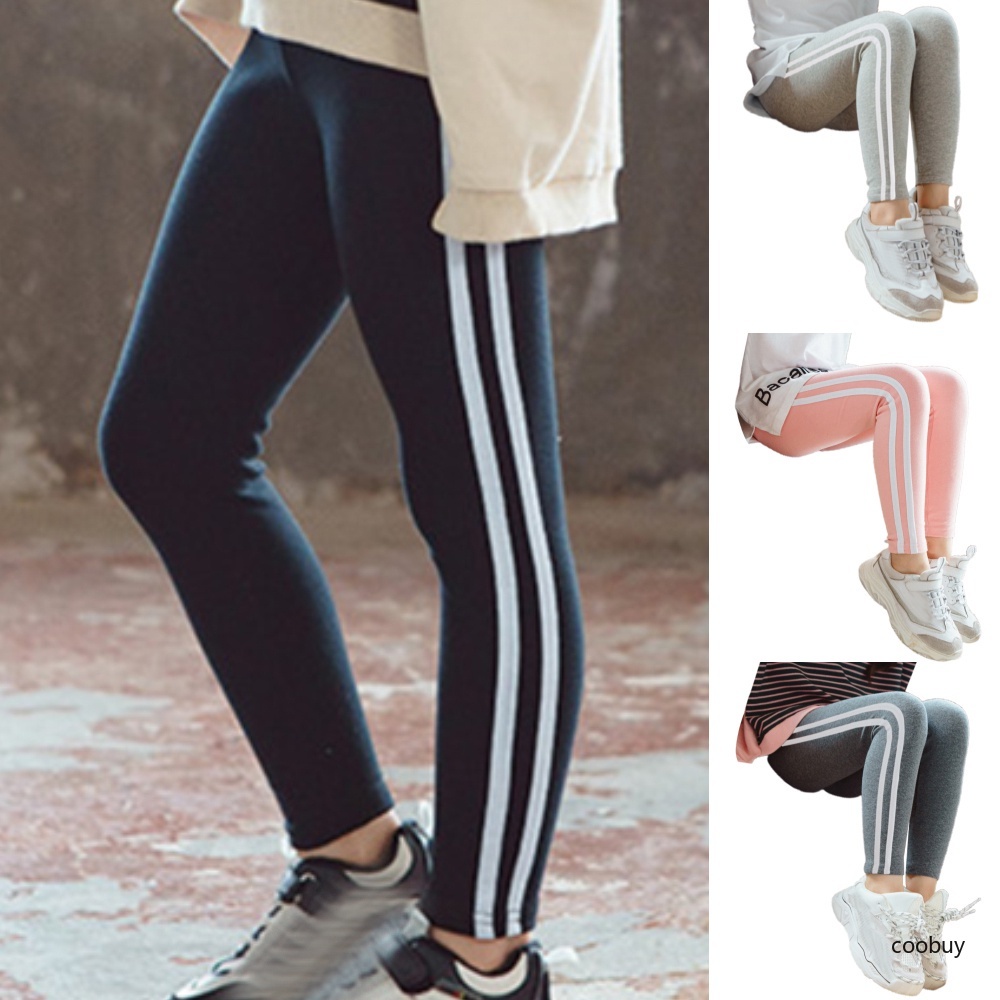 Quần cotton co giãn thoải mái thiết kế thời trang cho bé gái