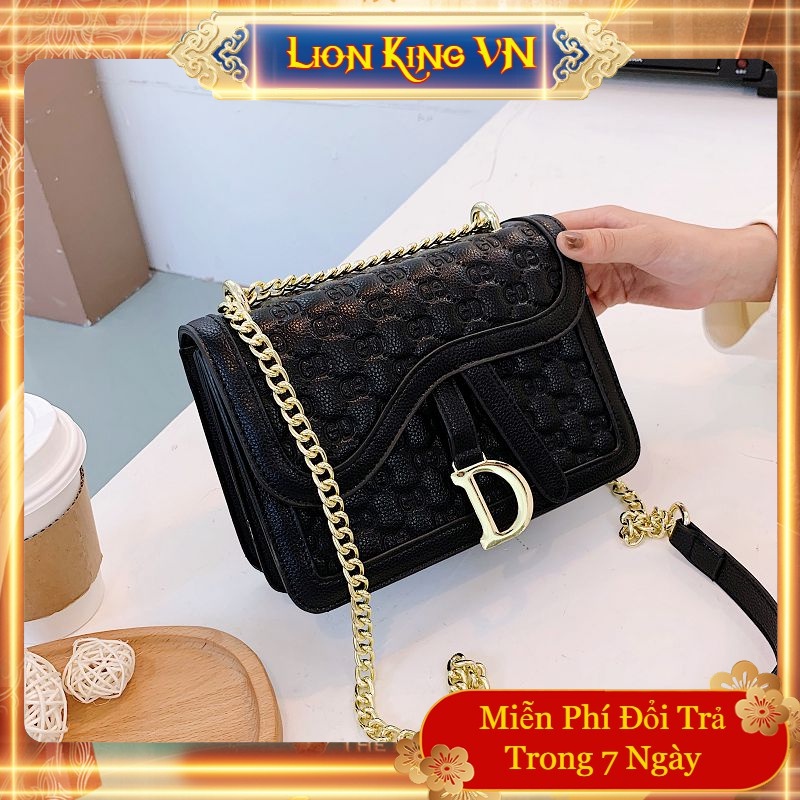 Túi Xách Nữ PG 48 Đẹp Đeo Chéo - Có Ảnh + Video Thật - Da PU 3 Lớp , Dập Vân Chìm ,Cao Cấp, 3 Ngăn Có Ngăn Khoá