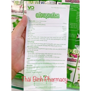 Siro Cúc Lục Lăng - chai 100ml