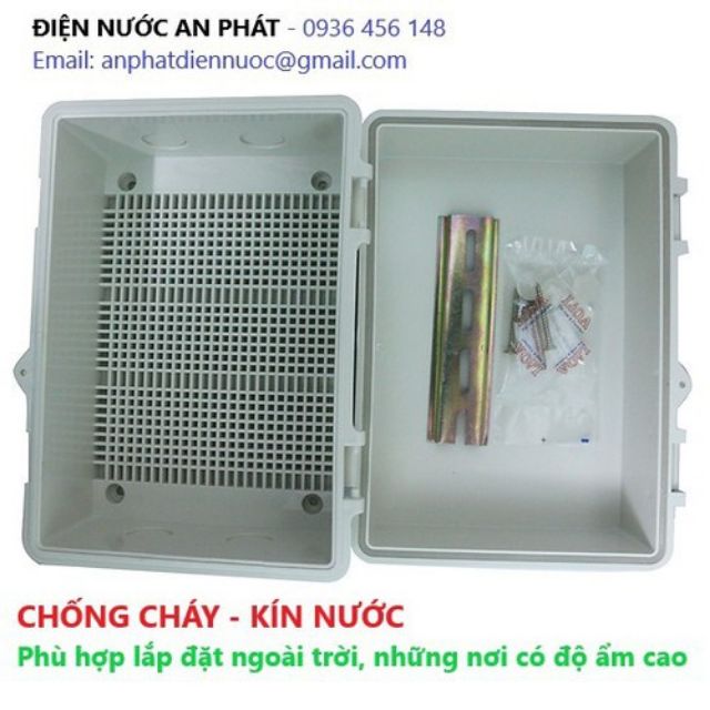 Tủ điện nhựa chống nước - chống cháy Lioa JL-00C loại lớn