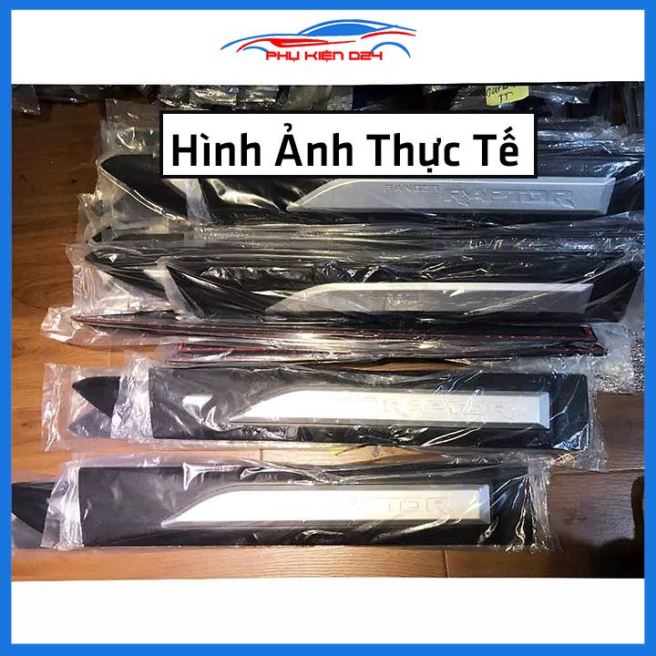Bộ ốp nẹp sườn Ranger 2016-2017-2018-2019-2020-2021-2022 bản to trang trí làm đẹp xe