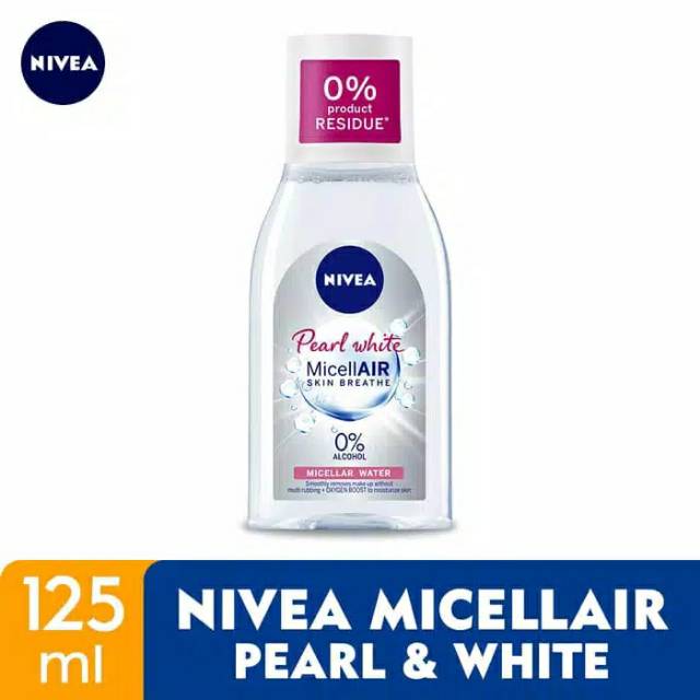 Nivea (hàng Mới Về) Nước Hoa Hồng 125ml Tinh Chất Ngọc Trai Trắng Cấp Ẩm Cho Da