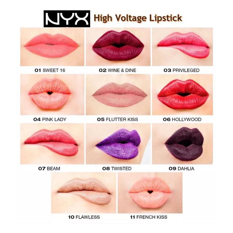Nyx (hàng Mới Về) Son Môi Trang Điểm Chuyên Nghiệp 2.5g Ex Usa Nyx Ori | BigBuy360 - bigbuy360.vn