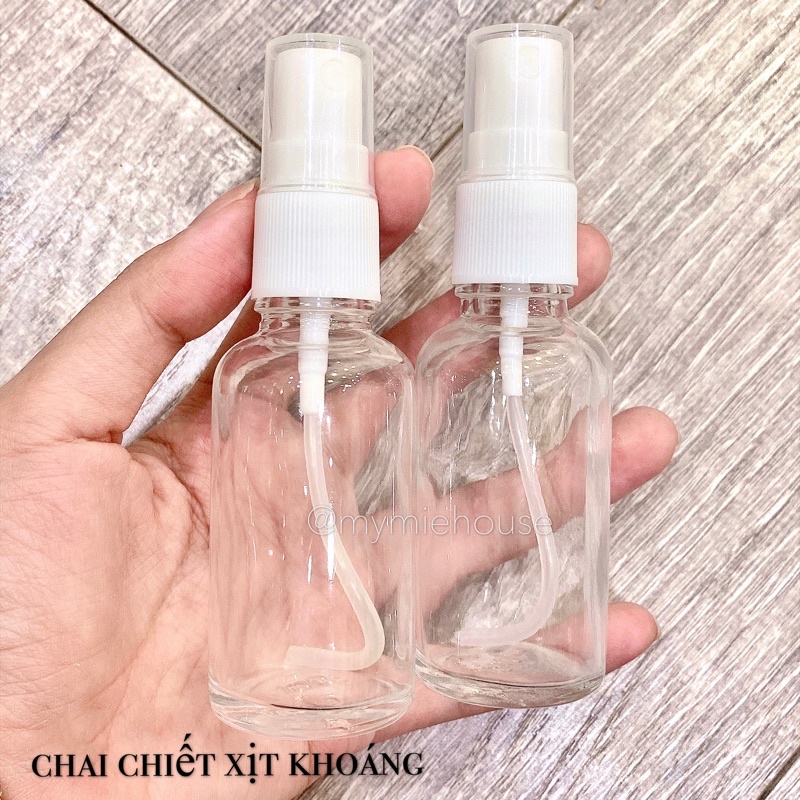 VỎ CHAI CHIẾT XỊT PHUN SƯƠNG 30ML ( chiết xịt khoáng )