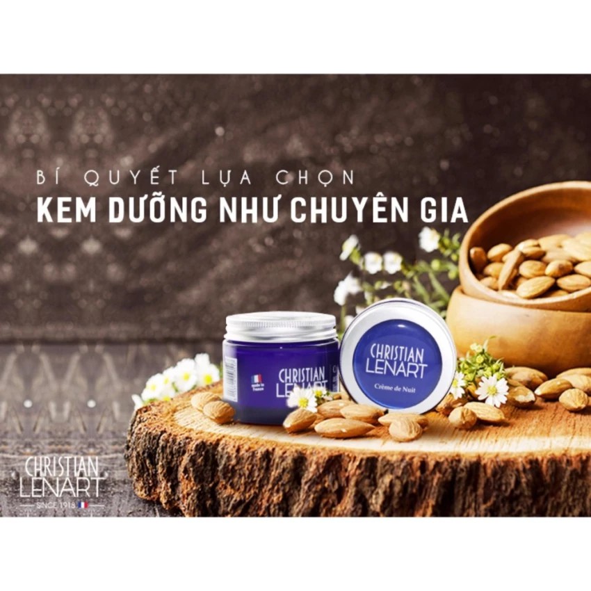 Kem Dưỡng Da Chống Lão Hóa Ban Đêm Christian Lenart Crème De Nuit Anti-Âge Nourrissante 60ml_Christian Lenart Chính Hãng