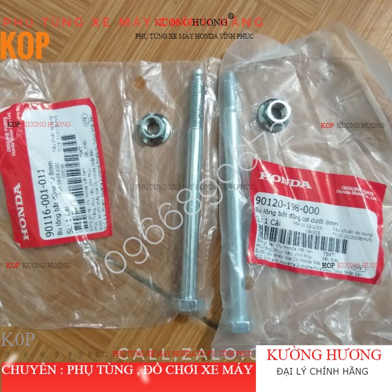 Bộ ốc treo máy gắn xe DREAM WAVE