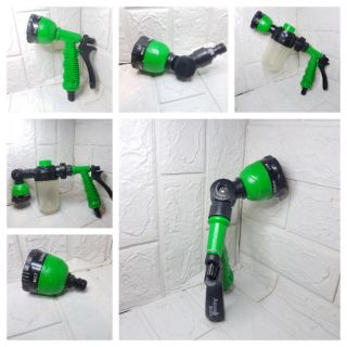 Súng phun Aquamate 12 mẫu chỉ với 1 bộ đa năng W-3502 có bầu nước, 2 đầu thay đổi, hàng Đài Loan nhập khẩu