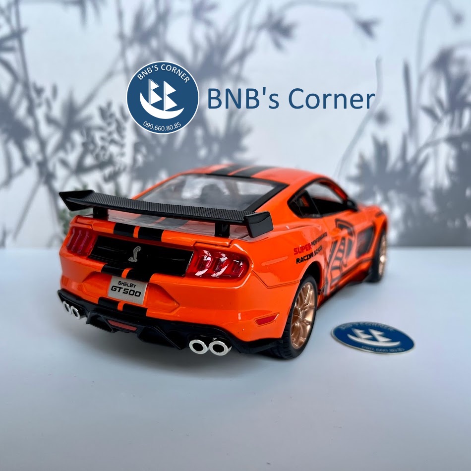 Mô hình xe 1:24 Ford Mustang Shelby GT500 hãng MiniAuto