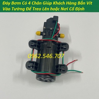 Máy bơm nước mini 12v áp lực cao - (bơm tăng áp Việt nhật 12v + chuyển ống 8mm)