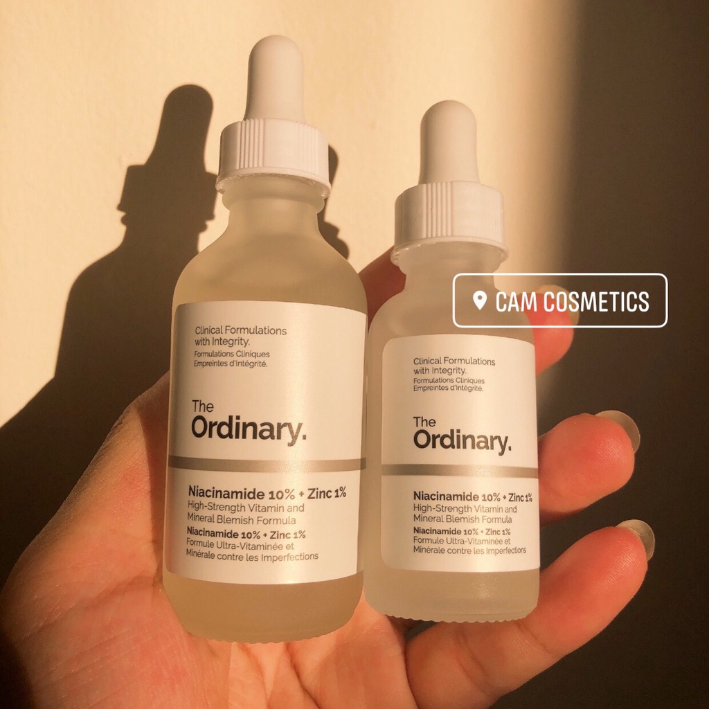 Tinh chất sáng da - serum se khít lỗ chân lông Niacinamide 10% + ZinC 1% The Ordinary