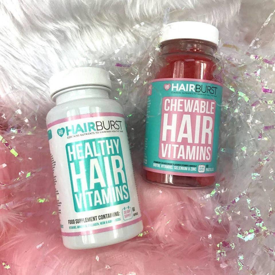 Kẹo Dẻo Kích Thích Mọc Tóc HairBurst Chewable Hair Vitamins (60 viên) | Thế Giới Skin Care