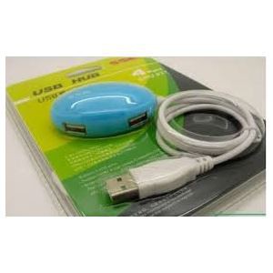 HUB USB 4 CỔNG SSK SHU 017 TRÒN XANH