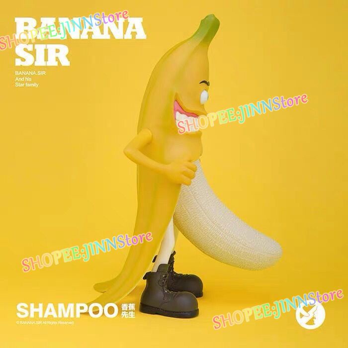 JINN Banana Sir 30cm Hành động Hình thiết kế Tượng nhỏ Đồ chơi Búp bê Trẻ em mô hình sưu tầm Trang trí Quà tặng sinh nhật Bé trai