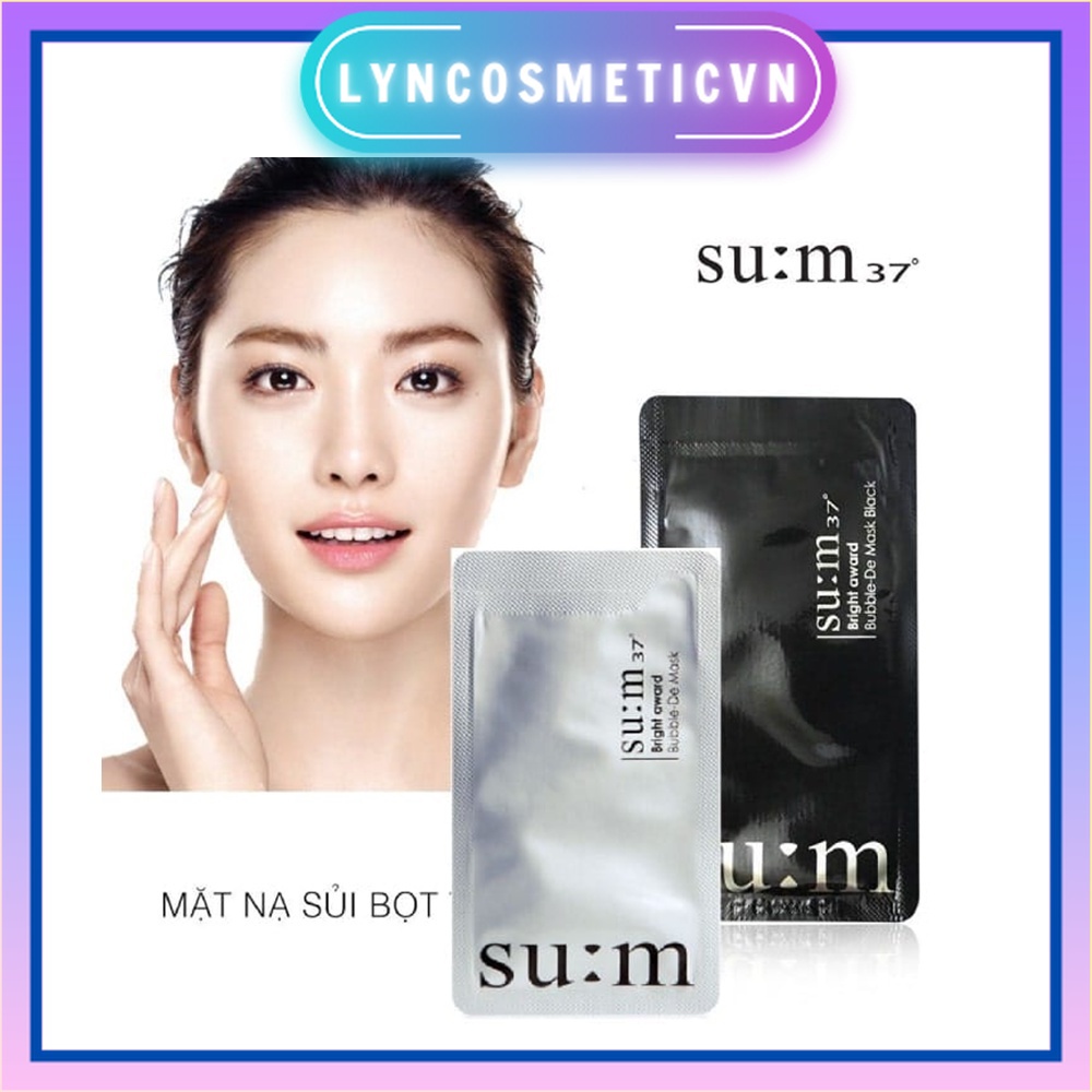 Mặt nạ sủi bọt su:m 37