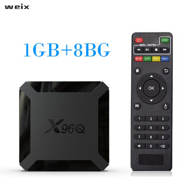 FPX TV BOX Android 10.0 X96Q Allwinner H313 Quad Core 4K Smart Android TV 2.4G Wifi X96 Q Set Top Box