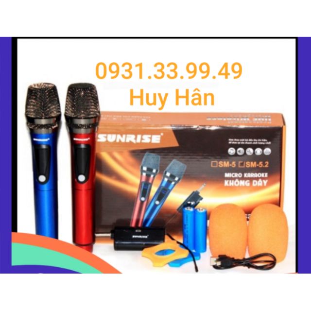 Mic loa kéo chuyên nghiệp _SUNRISE 5.2 M..MIC ĐẸP LẠ ..GIÁ TỐT