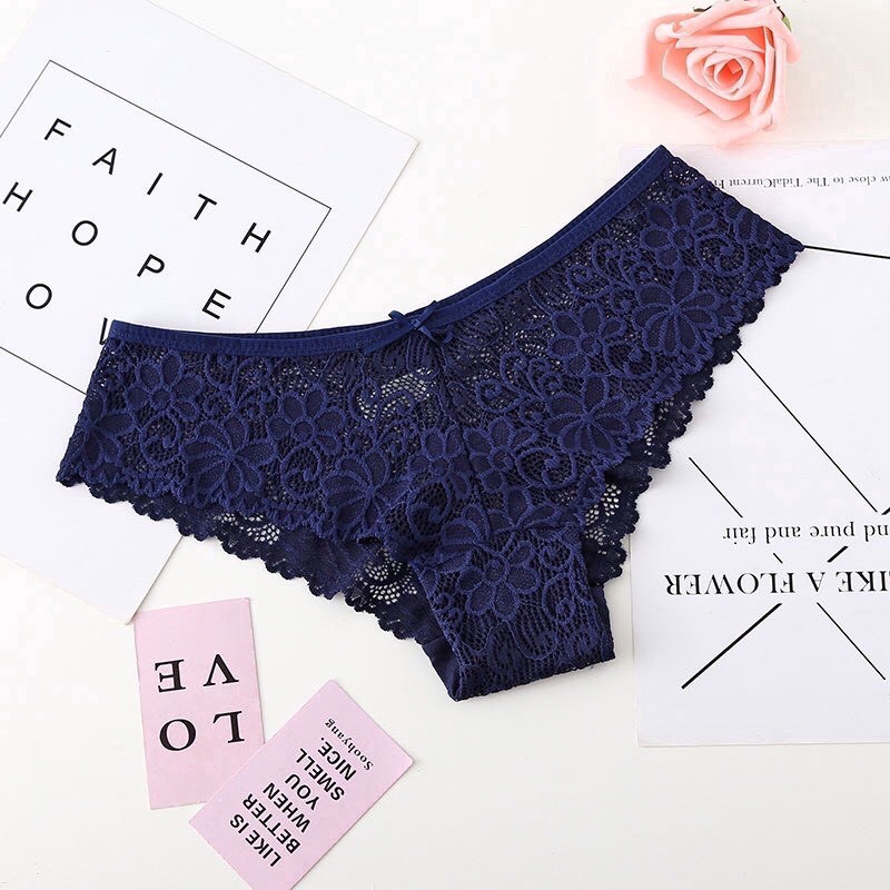 Quần Lót Ren Sexy Cao Cấp Nữa Mông