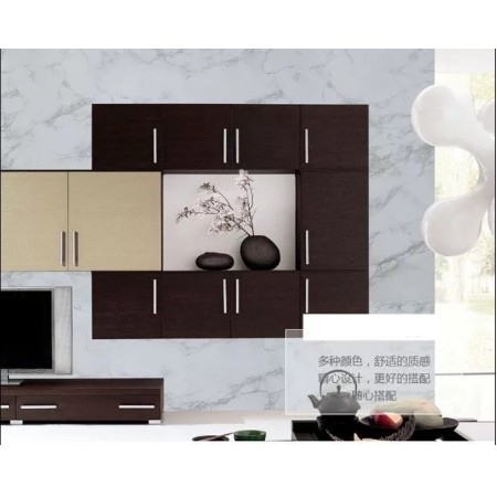 Decal giấy dán tường giả đá hoa cương vân trắng khổ 0.6m keo sẵn | BigBuy360 - bigbuy360.vn