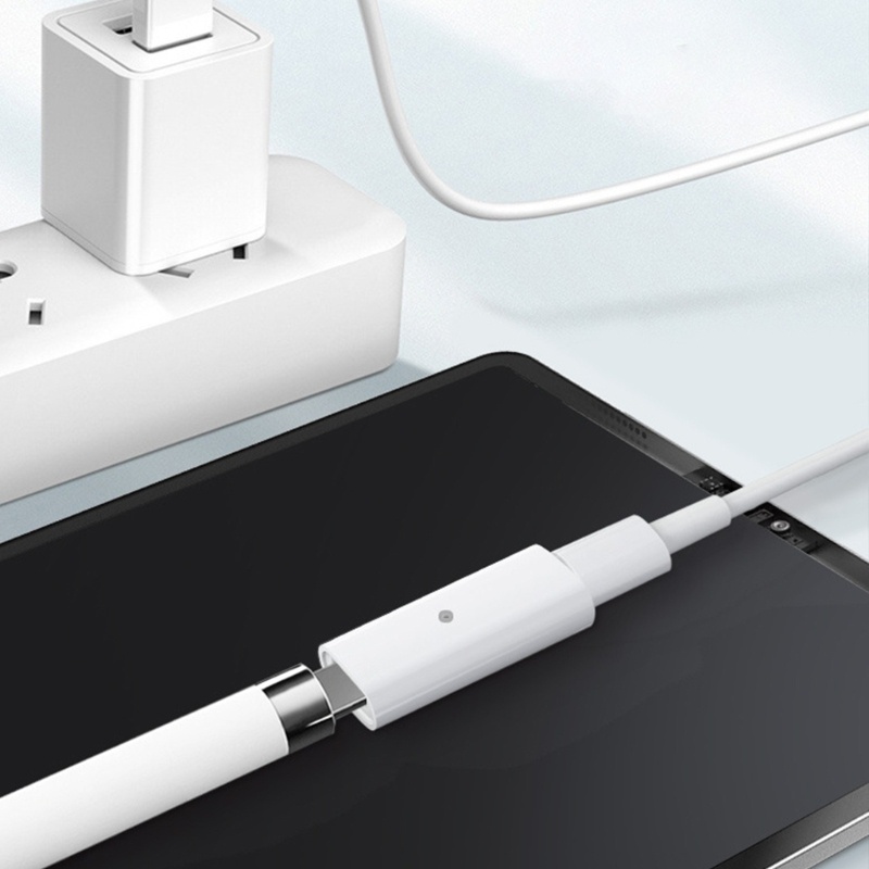 Bộ Chuyển Đổi Sạc Female Sang Female Có Đèn LED Chỉ Báo Cho IOS Pencil1st Generation