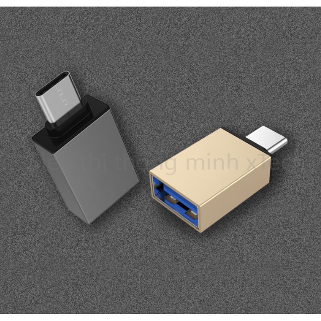 Đầu chuyển đổi Type C sang USB 3.0 - OTG - Hợp kim cao cấp | WebRaoVat - webraovat.net.vn