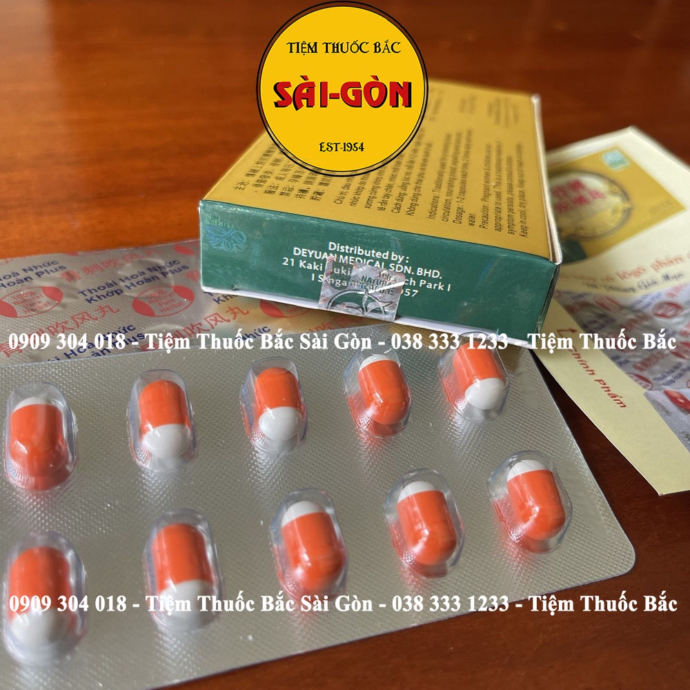 Thoái Hóa Nhức Khớp Hoàn Plus Sing 20v