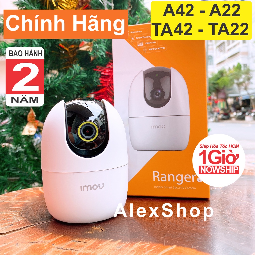 [Chính Hãng] Camera Imou TA22 / TA42 / A22/ C22/ A42  Ranger 2 Quan Sát Thông Minh Báo Động Đàm Thoại 2 Chều