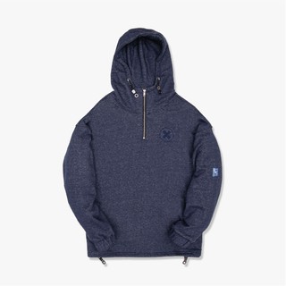 Áo hoodie Xanh Đen Collectors Half-Zipped