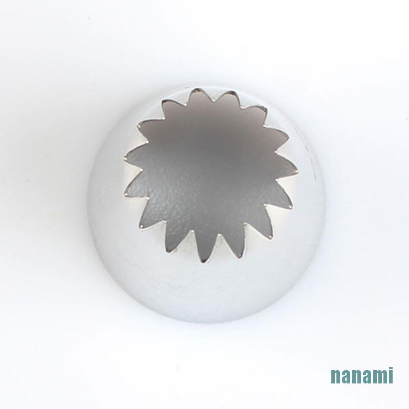 [nanami]6B Stainless Steel Icing Nozzle Decor Tip Cake Baking Pastry Decor