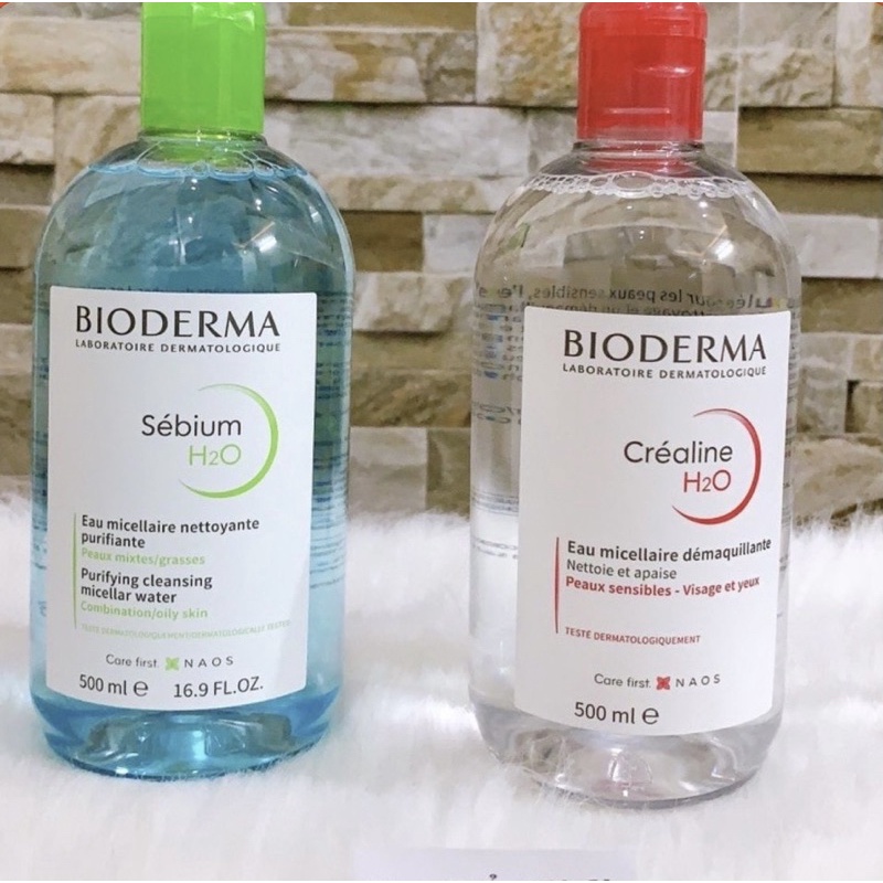 Nước Tẩy Trang Pháp BIODERMA Sensibio H2O Làm Sạch Da Không Cần Rửa Lại Với Nước