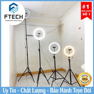 Đèn livestream size 26cm bán hàng makeup trang điểm