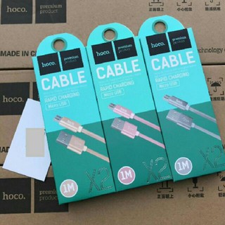 Cáp Sạc Iphone Dây Dù Hoco X2 Chân Micro USB Dành Cho Các Máy Sam Sung,...