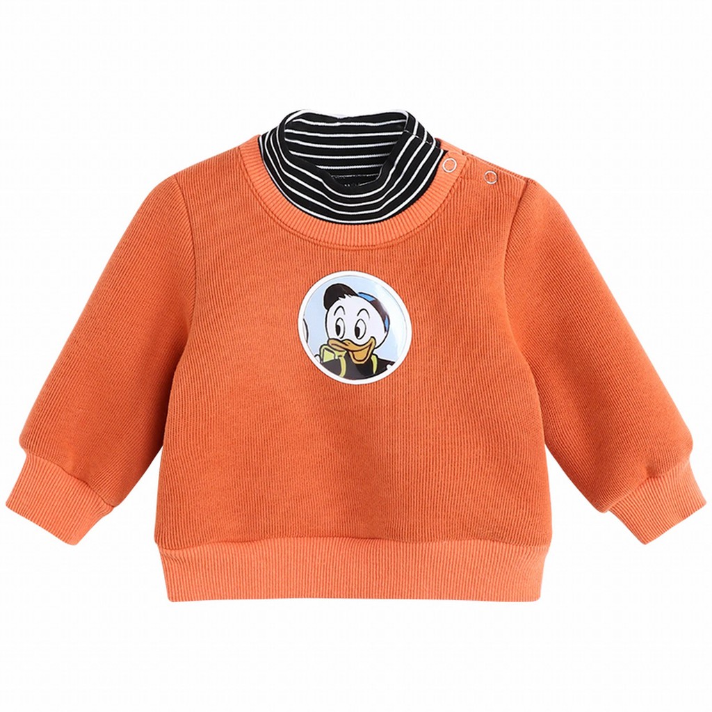 Set Đồ 2 Món Áo Sweater Giả Nhiều Lớp Phối Quần Dài Giữ Ấm Mùa Đông Cho Bé Trai