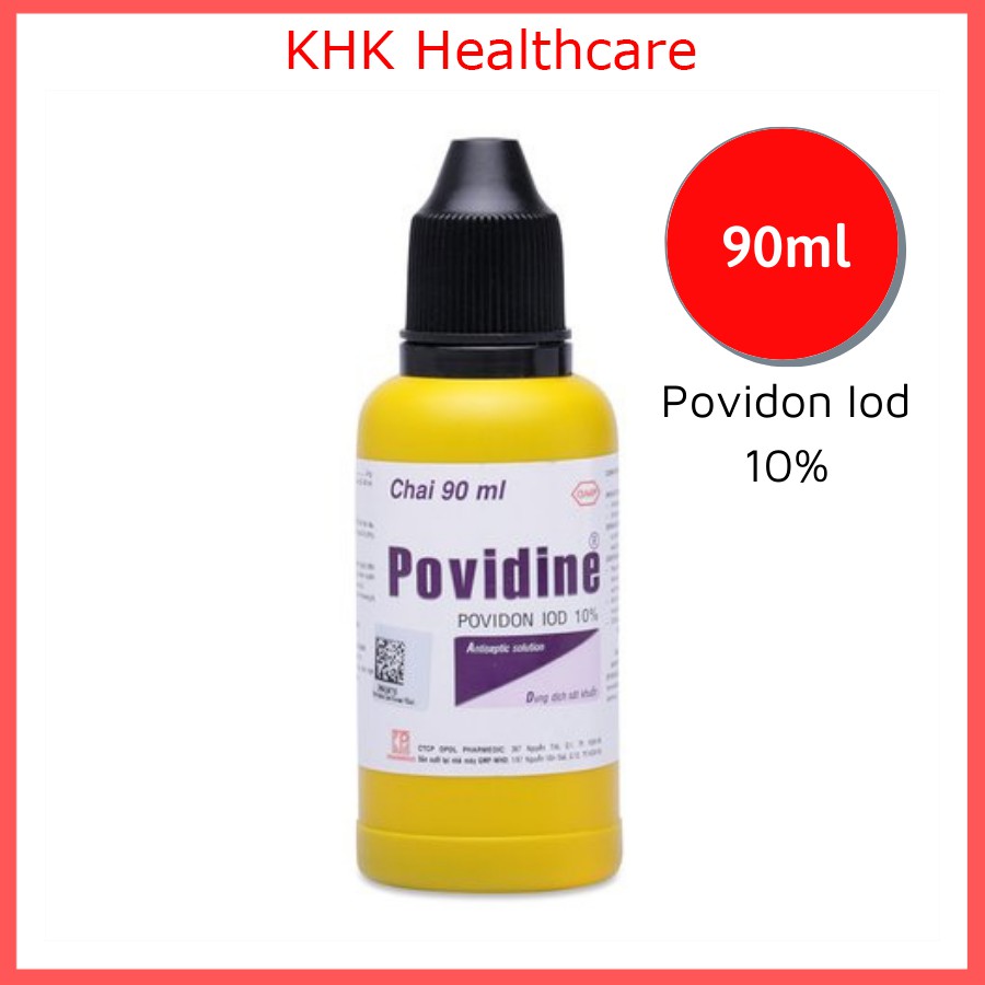 Povidine 10% chai 90ml