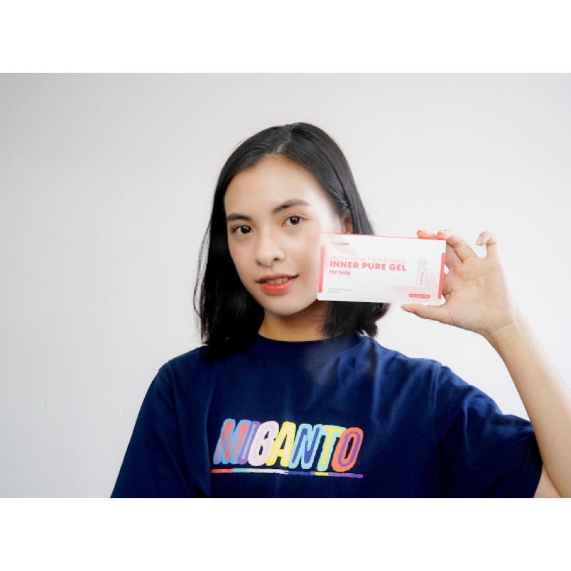 Hộp 15 ống Siêu tinh chất làm Hồng Se Khít Vùng Kín ANGEL'S LIQUID GLUTATHIONE PLUS NIACINAMIDE INNER PURE GEL