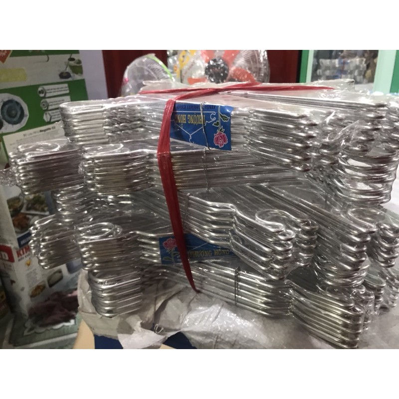 móc áo inox cồ cứng dầy