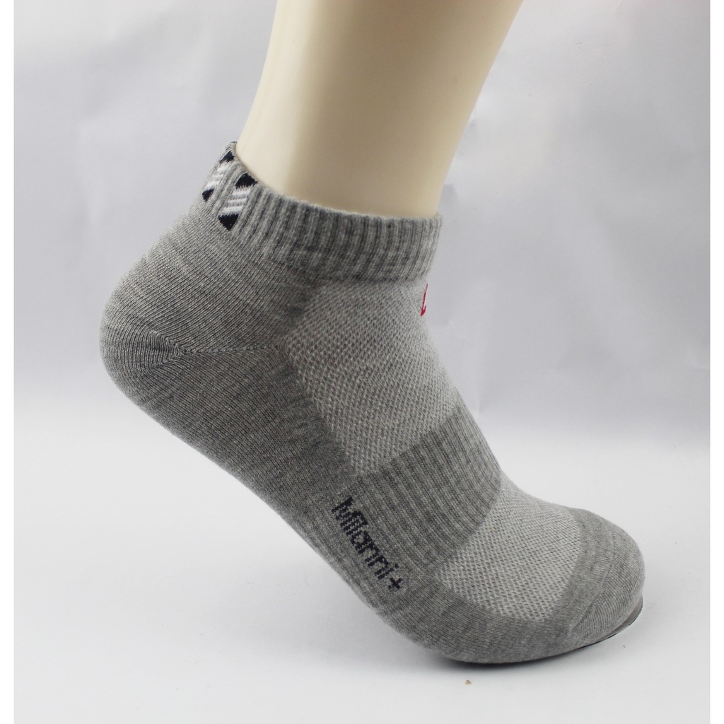 Tất nam cổ ngắn sợi Cotton Melani+