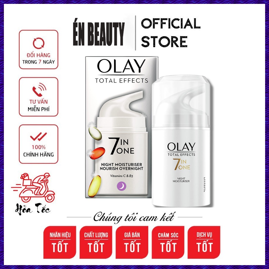 Kem Dưỡng Chống Lão Hóa Olay Total Effect Anti-Ageing 7in1 Ban Ngày + Spf30 - Mẫu Mới