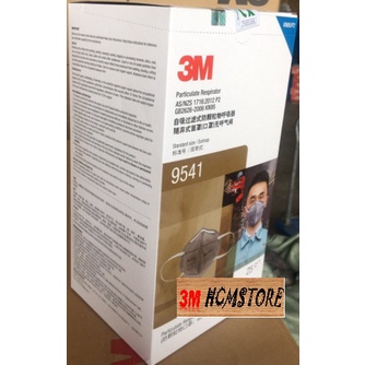 3M 9541 - Khẩu Trang có than hoạt tính Bảo Vệ Hô Hấp - Tiêu Chuẩn AS/ANZS P2 - Bảo vệ sức khỏe trong mùa dịch