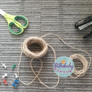 Dây thừng, dây gai buộc đuôi bóng trang trí, làm đồ hanmade