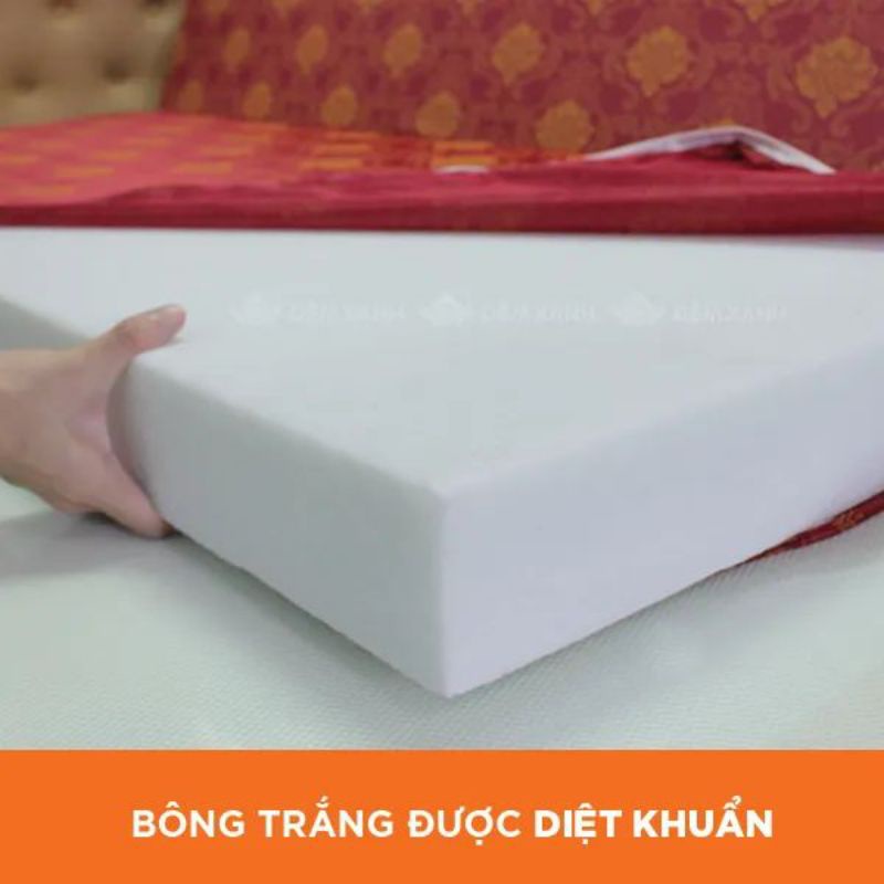 ĐỆM BÔNG ÉP HÀN QUỐC HANVIKO CAO CẤP Ruột bông tinh khiết kháng khuẩn có độ êm ái khi sử dụng bảo hành dài lâu