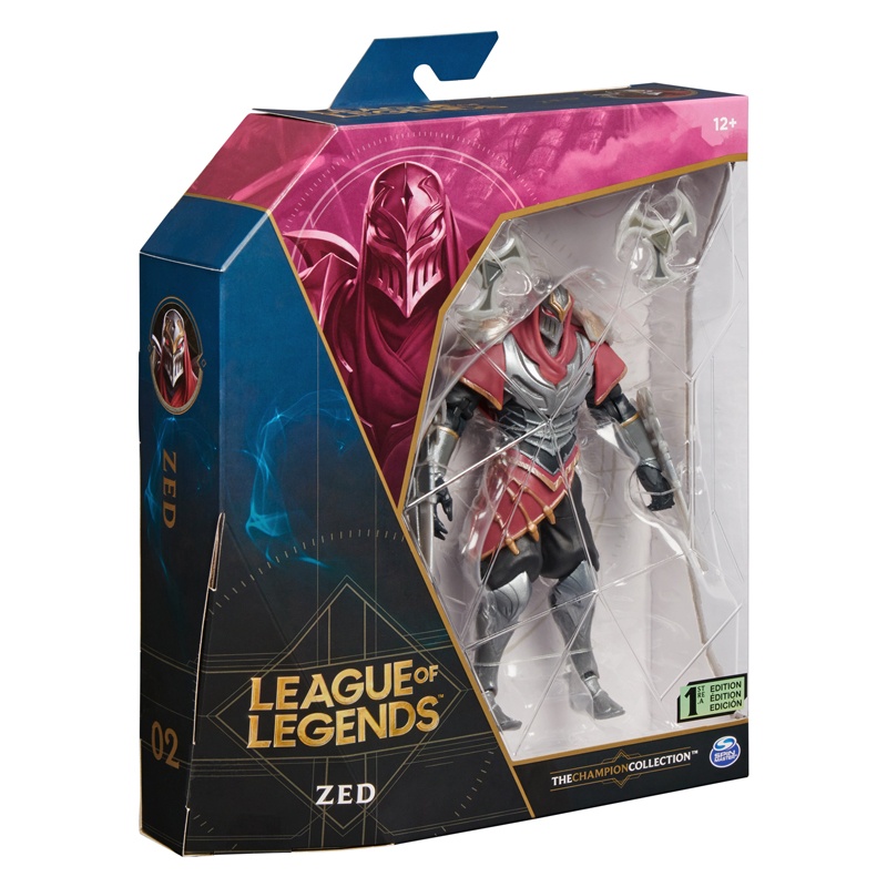 Mô Hình Nhân Vật Liên Minh Huyền Thoại - League Of Legends 6062261 - Zed Chúa Tể Bóng Tối