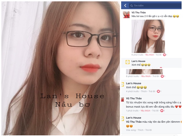 (Nâu bơ) Thuốc nhuộm tóc | BigBuy360 - bigbuy360.vn