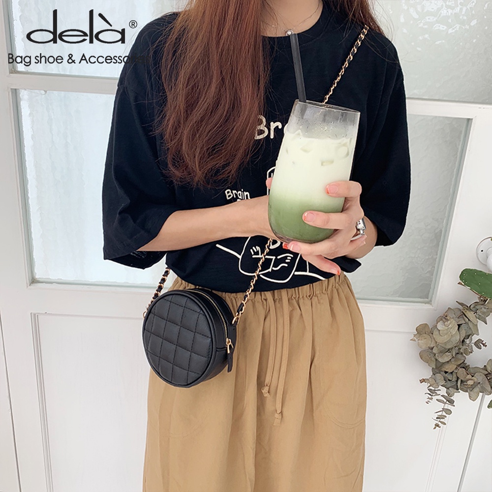 Dela Túi Đeo Chéo Hình Thoi mini Dễ Thương Thời Trang Xuân Hè Phong Cách Hàn Quốc Cho Nữ